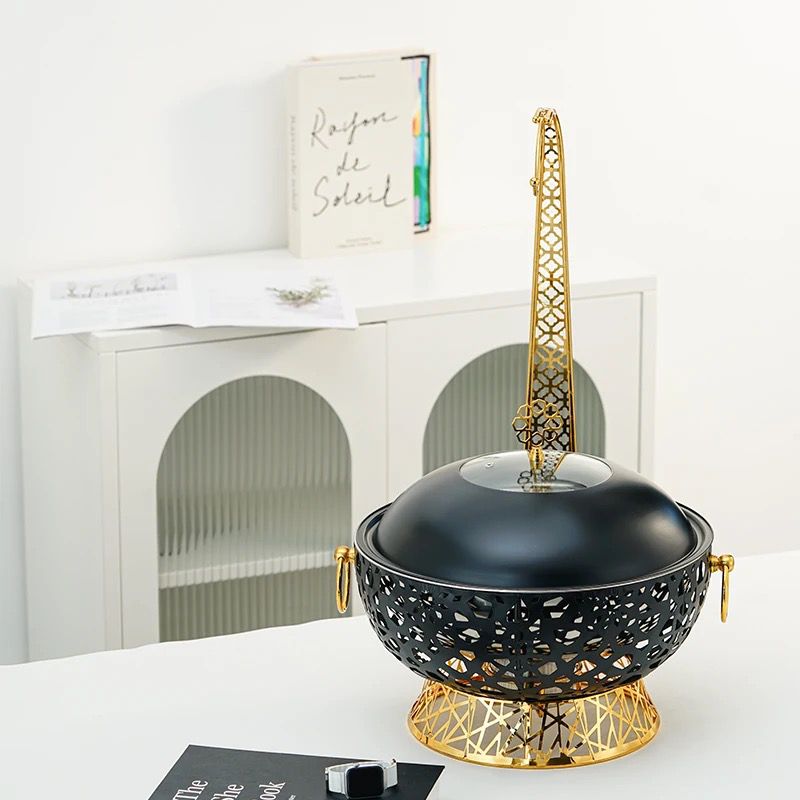 Sultan Chafing Dish Black/Gold 8L