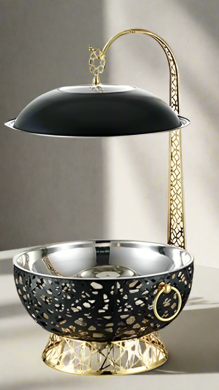 Sultan Chafing Dish Black/Gold 8L