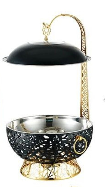 Sultan Chafing Dish Black/Gold 8L
