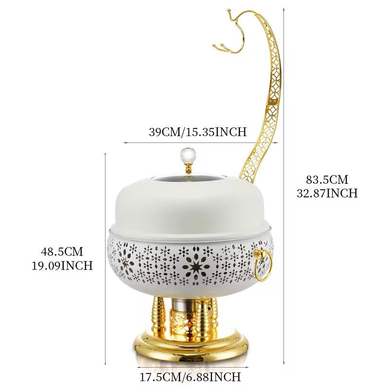 Majesty Chafing Dish 8L white
